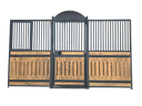 CABALLERIZA DE MADERA PUERTA CON ARCO