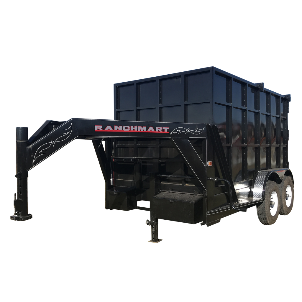 AUSTRALIA 6.5X12FT 6K PARED ALTA (01 NEGRO, SIN FRENOS, SIN LLANTA DE REFACCIÓN, SIN SISTEMA)