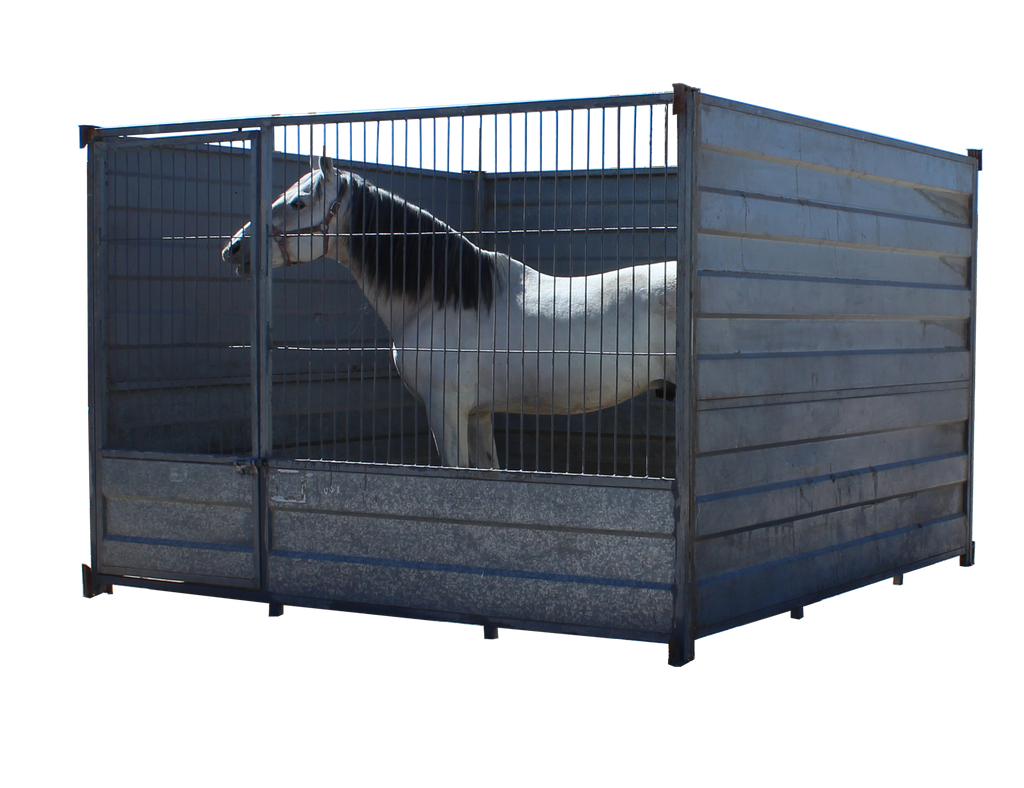 CABALLERIZA DE METAL  (PARED)