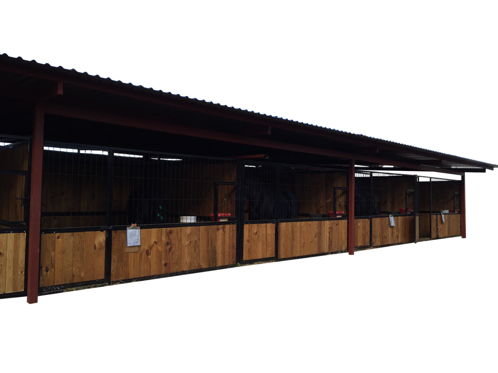 CABALLERIZA DE MADERA PARED