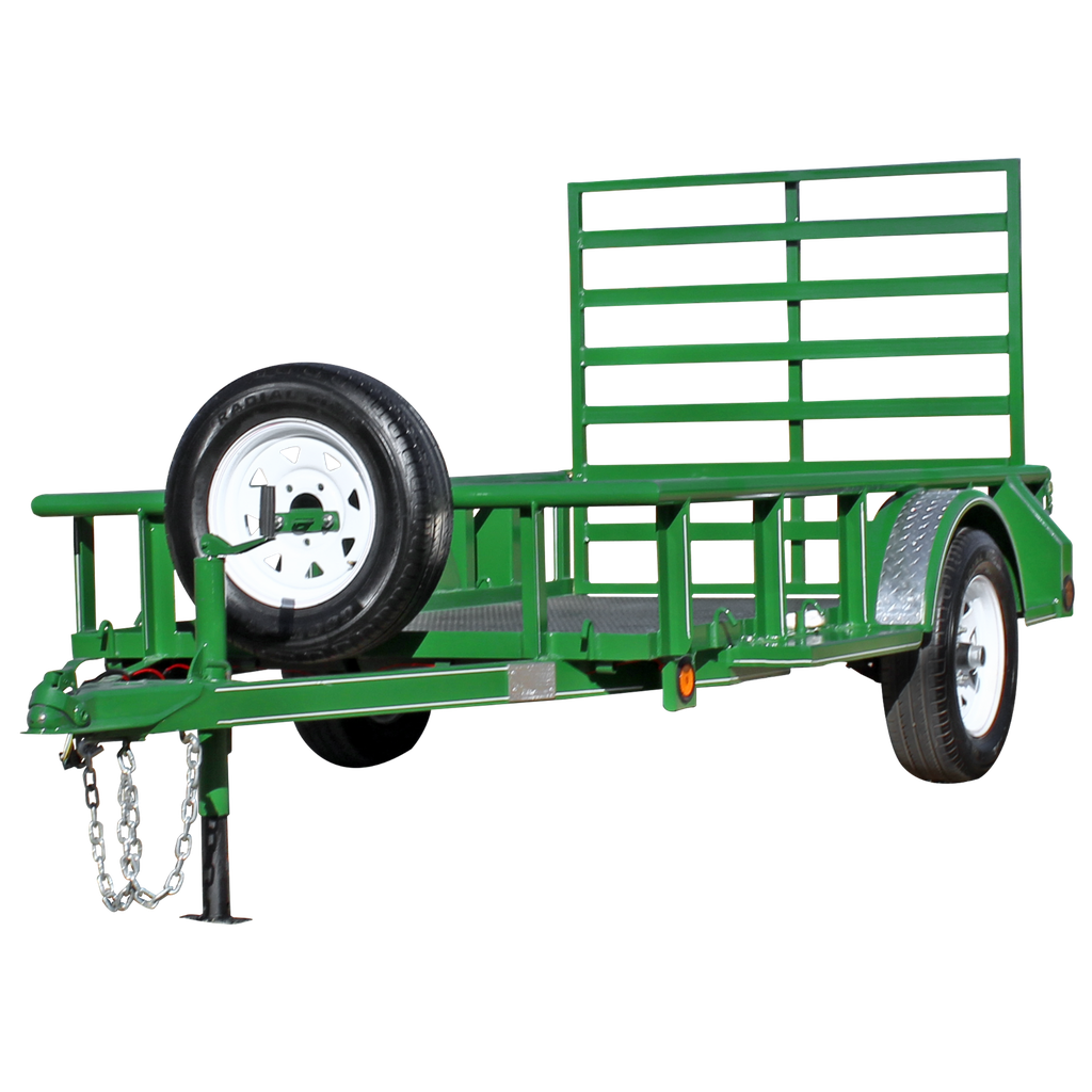 SUECIA 1.27X2.44 MTS 800K  (29 VERDE OLIVO, SIN LLANTA DE REFACCIÓN, SIN FRENOS)