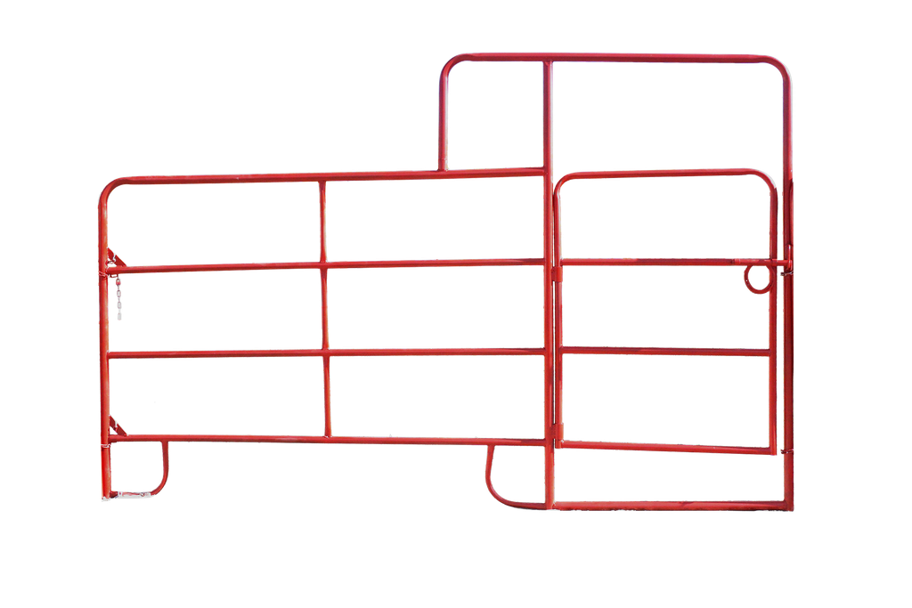 PANEL PUERTA 4 TUBOS  (29 VERDE OLIVO)