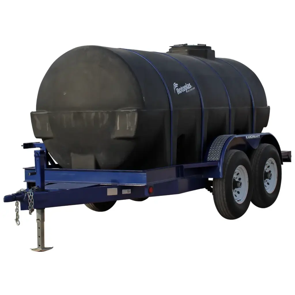 REMOLQUE CON NODRIZA ESTÁNDAR 5,000L  (29 VERDE OLIVO, SIN FRENOS, SIN LLANTA DE REFACCIÓN, SIN LLAVE Y NIPLE, SIN KIT)