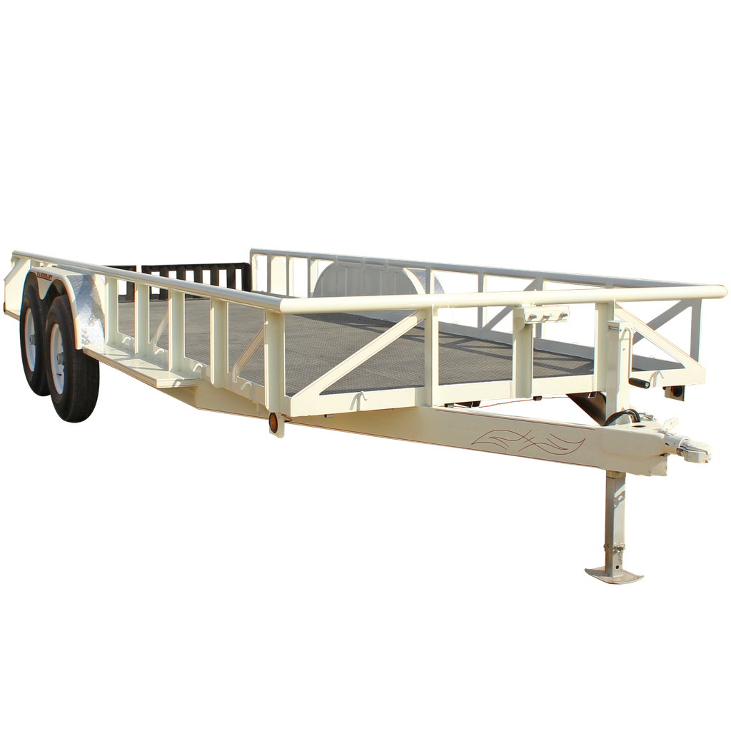 NORUEGA 7X20FT 6K  (01 NEGRO, SIN FRENOS, SIN RAMPAS, SIN LLANTA DE REFACCIÓN)