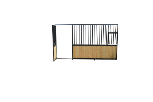 CABALLERIZA DE MADERA PUERTA SENCILLA